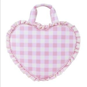 Stoney Clover Lane Ruffle Heart Tote